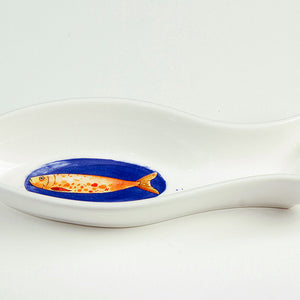 Assiette Bord De Mer Porcelaine (24 X 13 x 4 cm)