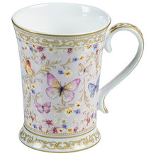 Charger l&#39;image dans la galerie, Tasse Papillons Porcelaine