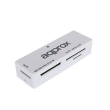 Charger l'image dans la galerie, Lecteur de Cartes Externe approx! APPCR01W USB 2.1 Blanc