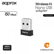 Charger l&#39;image dans la galerie, Adapteur sans fil approx! NADAIN0211 APPUSB150NAV3 Nano US USB N150
