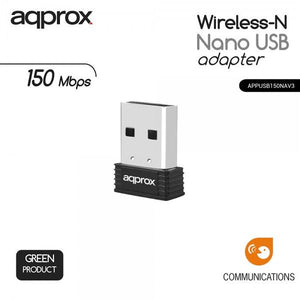 Adapteur sans fil approx! NADAIN0211 APPUSB150NAV3 Nano US USB N150