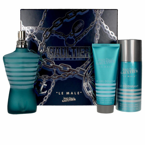 Set de Parfum Homme Jean Paul Gaultier Le Male 3 Pièces