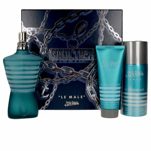 Set de Parfum Homme Jean Paul Gaultier Le Male 3 Pièces