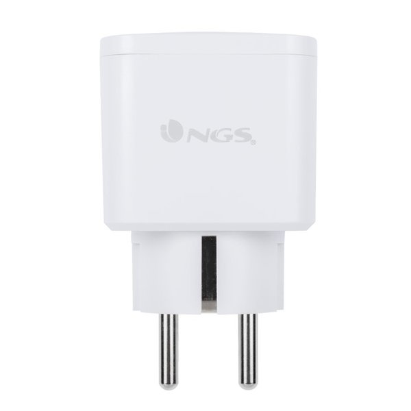 Prise Intelligente NGS Loop Track Duo 16W Blanc (2 pcs)