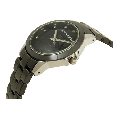 Montre Femme Devota & Lomba DL007WFLOWBK-01BLACK (Ø 28 mm)