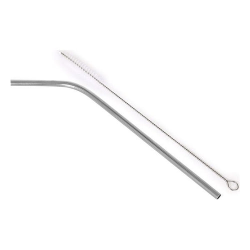 Pailles réutilisables Quttin Acier inoxydable (4 Uds)