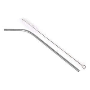 Pailles réutilisables Quttin Acier inoxydable (4 Uds)