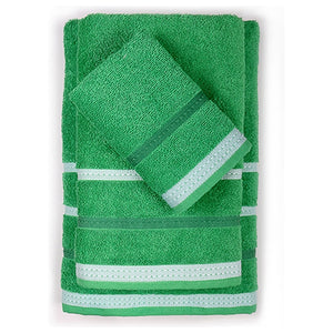 Ensemble de serviettes de toilette Benetton Rainbow Vert (3 pcs)
