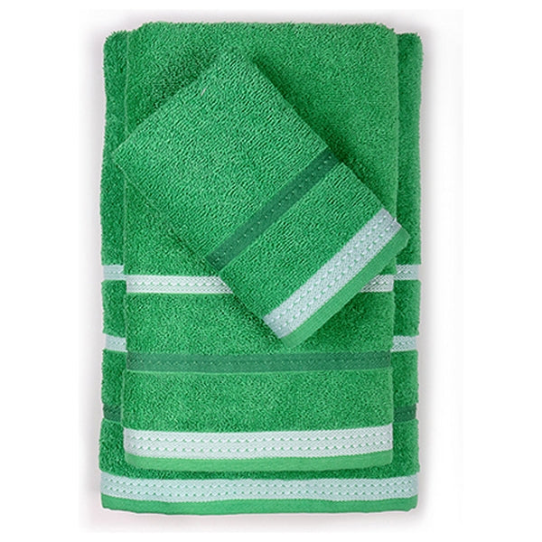 Ensemble de serviettes de toilette Benetton Rainbow Vert (3 pcs)