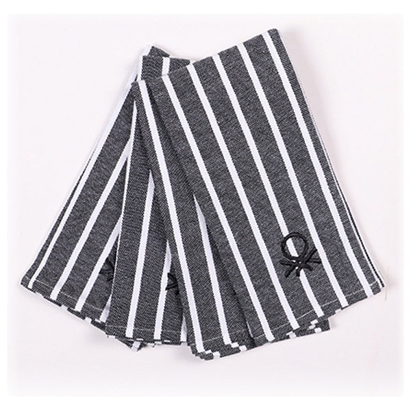 Ensemble de serviettes de toilette Benetton Noir black (4 pcs)