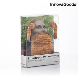 Casques Sans Fil Smartpods W Wood InnovaGoods