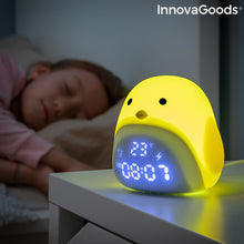 Charger l&#39;image dans la galerie, Réveil tactile LED rechargeable en silicone Chick InnovaGoods