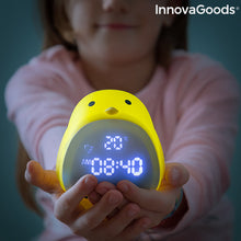 Charger l&#39;image dans la galerie, Réveil tactile LED rechargeable en silicone Chick InnovaGoods