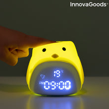 Charger l&#39;image dans la galerie, Réveil tactile LED rechargeable en silicone Chick InnovaGoods