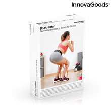 Charger l&#39;image dans la galerie, Ceinture avec bandes de résistance pour les fessiers et guide d&#39;exercices Bootrainer InnovaGoods