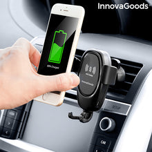 Charger l&#39;image dans la galerie, Support pour téléphone portable avec chargeur de voiture sans fil Wolder InnovaGoods