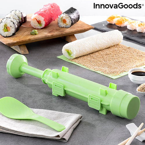 Set de sushi avec recettes Suzooka InnovaGoods 3 Pièces