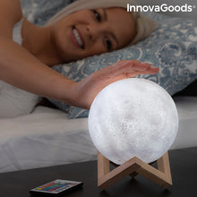 Charger l&#39;image dans la galerie, Lampe LED Rechargeable Lune Moondy InnovaGoods