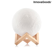 Charger l&#39;image dans la galerie, Lampe LED Rechargeable Lune Moondy InnovaGoods