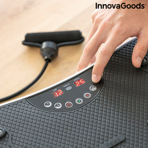 Plate-forme d'Entraînement par Vibrations avec Accessoires et Guide d'Exercices Vybeform InnovaGoods