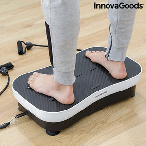 Plate-forme d'Entraînement par Vibrations avec Accessoires et Guide d'Exercices Vybeform InnovaGoods