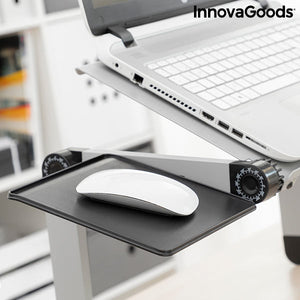 Table Réglable Positions Multiples pour Ordinateur Portable Omnible InnovaGoods