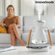 Charger l&#39;image dans la galerie, Humidificateur Diffuseur d&#39;Arômes et Chargeur Sans Fil 3 en 1 Misvolt InnovaGoods