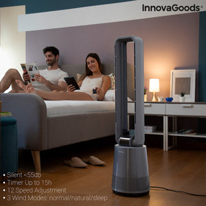 Ventilateur Sans Pales avec Filtre Purificateur et Télécommande Bloho InnovaGoods