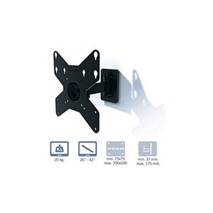 Support de TV Gisan AX210 26"-42" 20 kg Noir