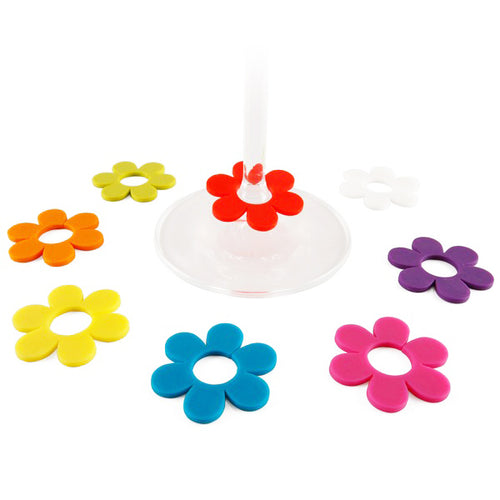 Identificateur de Verres Koala Daisy (8 pcs) Silicone