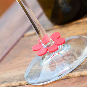 Identificateur de Verres Koala Daisy (8 pcs) Silicone