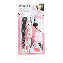 Charger l&#39;image dans la galerie, Set d&#39;Accessoires pour Vin Koala Flamingo Plastique