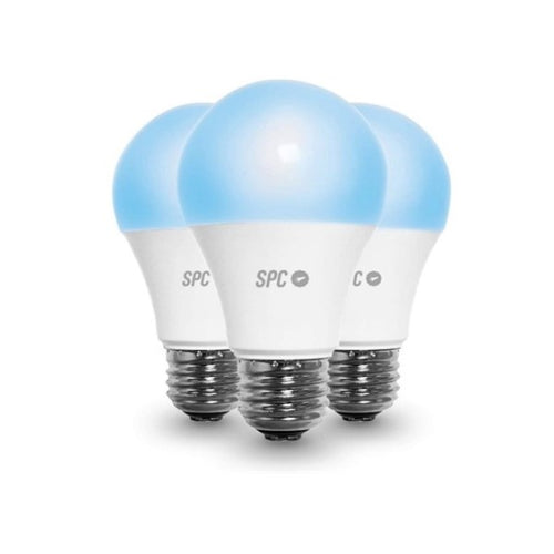 Ampoule à Puce SPC 6113B Aura 1050 Wifi 10 W E27 75 W 2700K - 6500K (3 uds)