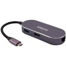Charger l'image dans la galerie, Hub USB Nilox Mini Docking Station Type-C
