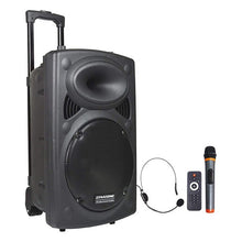 Charger l&#39;image dans la galerie, Haut-parleurs bluetooth portables Dynasonic Dynapro 12 TWS 22W Microphone Noir (Reconditionné C)