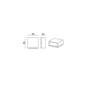 Applique LED Ledkia Halesa A 3W 160 lm (Blanc neutre 4000K)