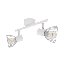 Charger l&#39;image dans la galerie, Suspension Ledkia Saban 2 Blanc 25 W (390x150x85 mm)