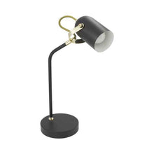 Charger l&#39;image dans la galerie, Lampe de bureau Ledkia Cano  Noir Aluminium