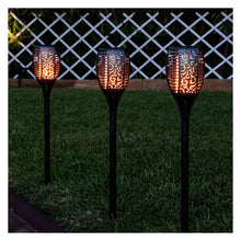 Charger l&#39;image dans la galerie, Torche de Jardin LED Ledkia A++ 1 W (Noir) (100 lm) (780x120x120 mm)