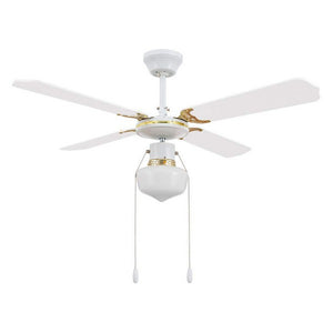 Ventilateur de Plafond avec Lumière Techbrey Havoc 50W Blanc