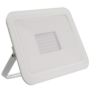 Projecteur Ledkia Slim Cristal Blanc 100 W 10000 Lm (Blanc froid 6000K) (2 uds)