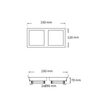 Charger l&#39;image dans la galerie, Lumière Downlight LED Ledkia A+ 10 W 900 Lm (Blanc froid 6000K - 6500K)