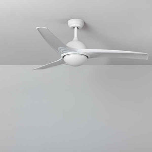 Ventilateur de Plafond Ledkia Leo Blanc 15W