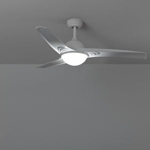 Ventilateur de Plafond Ledkia Leo Blanc 15W