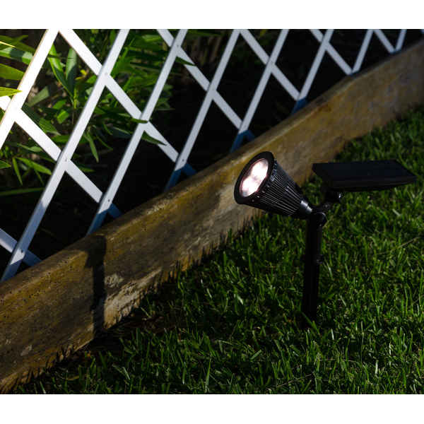 Projecteur LED Ledkia Meillion Solaire IP65 (Blanc froid 3800K - 4200K) (200 Lm)