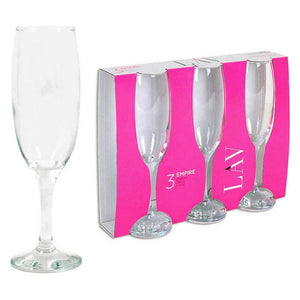 Set de Verres LAV Empire 220 ml Verre (Pack de 3)