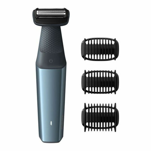 Rasoir electrique Philips BodyGroom BG3015/15 Rechargeable Noir Bleu
