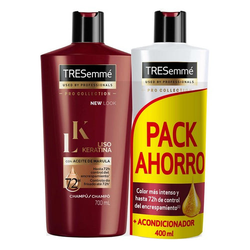 Traitement Capillaire Lissant Liso Keratina Tresemme (2 pcs)
