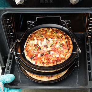 Plateau pour Four Pizza Set Tower 6 Pièces