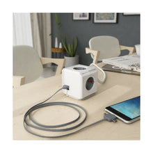 Charger l&#39;image dans la galerie, Bloc Cube Prises Powercubes 1406GY/DEEUPC 1,5 m